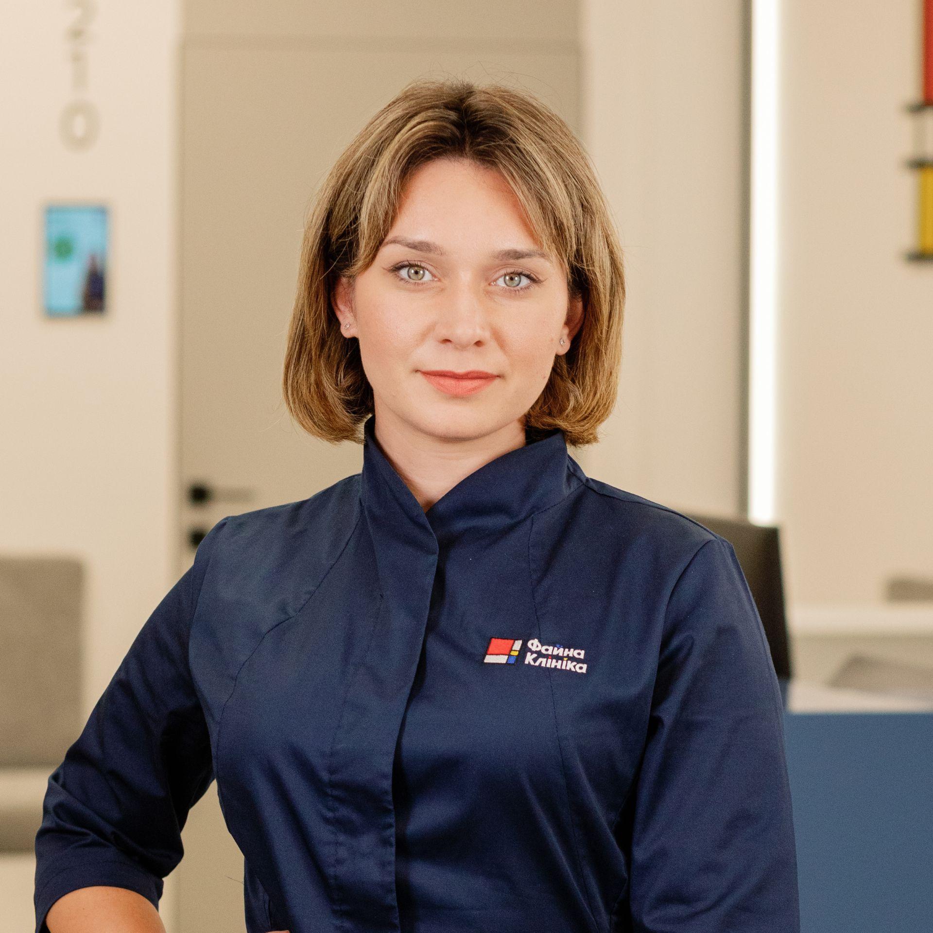 Акушер-гінеколог, лікар УЗД Бегеза Ольга Сергіївна у холі Файної Клініки