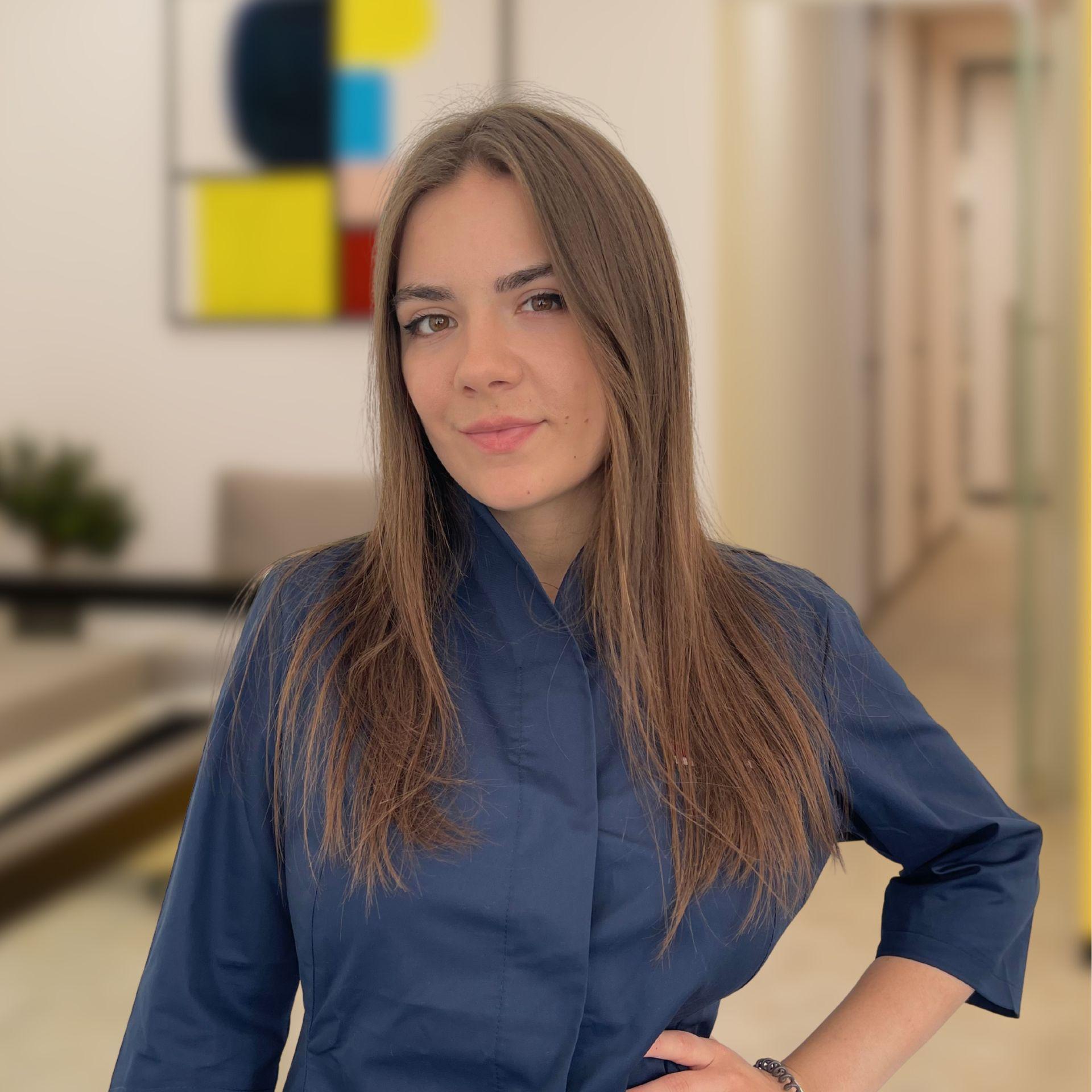 Отоларинголог Голтей Катерина Олегівна у холі Файної Клініки