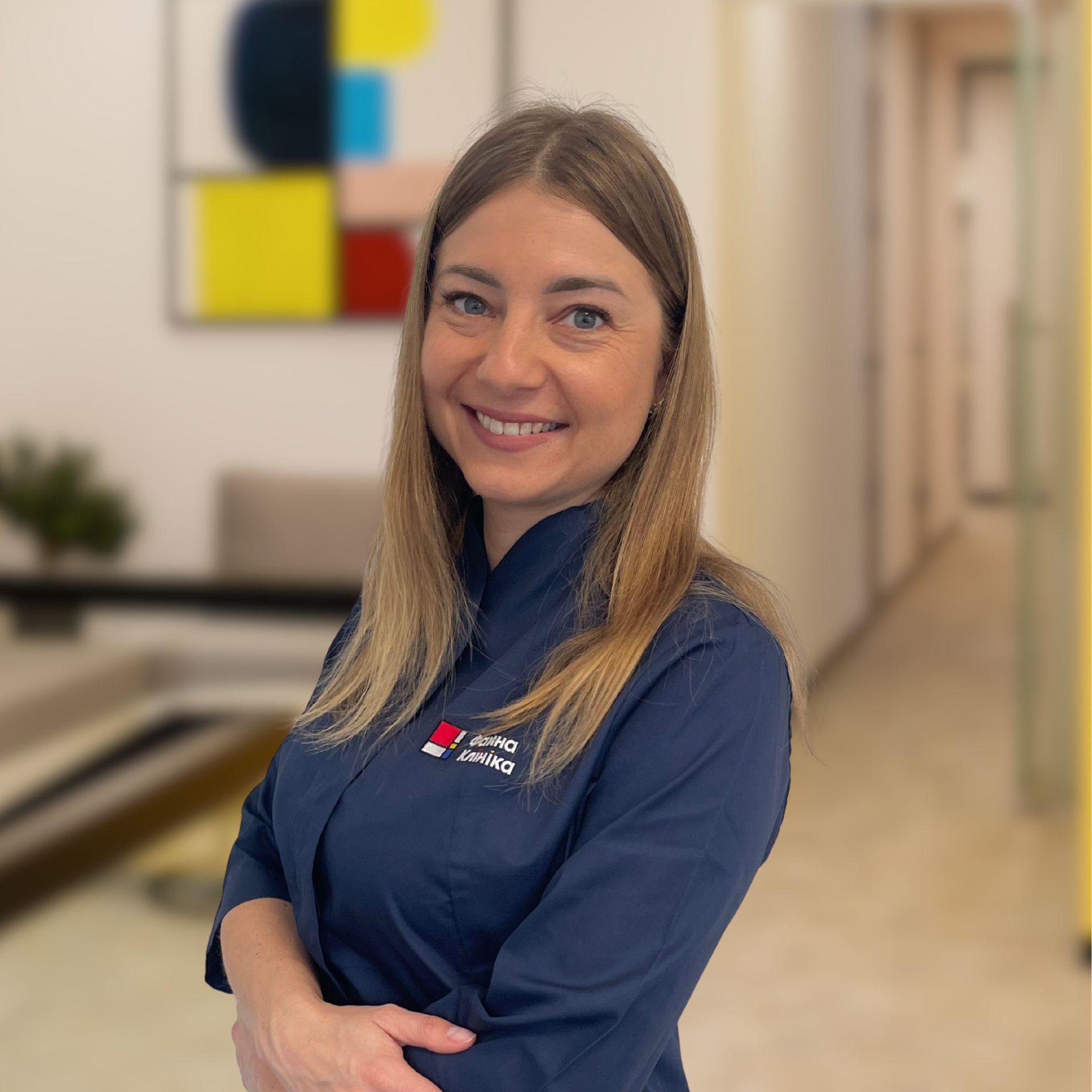 Ендокринолог Сульська Юлія Вадимівна у холі Файної Клініки